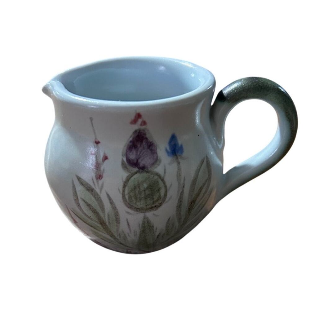 Buchan Portobello Scotland Stoneware creamer Vintage hand painted
